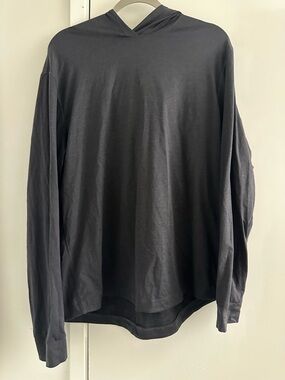 All in Motion Shirt Hodded Mens Size L Long Sleeve Gym Training